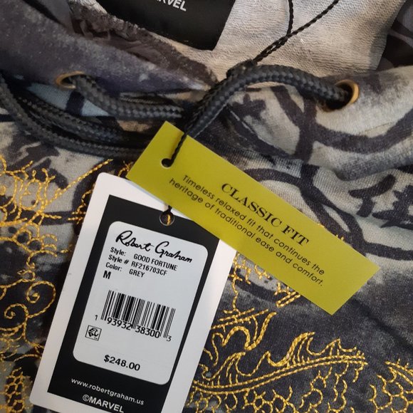 Robert Graham x Marvel Studios’ Shang-Chi Limited Edition Mens Hoodie Medium - Picture 10 of 10